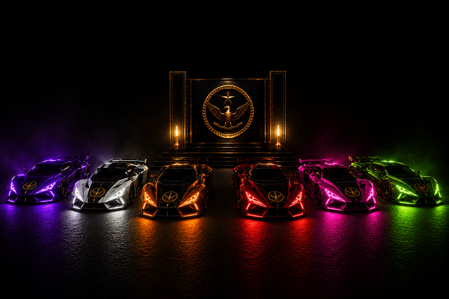 Swazini car lineup